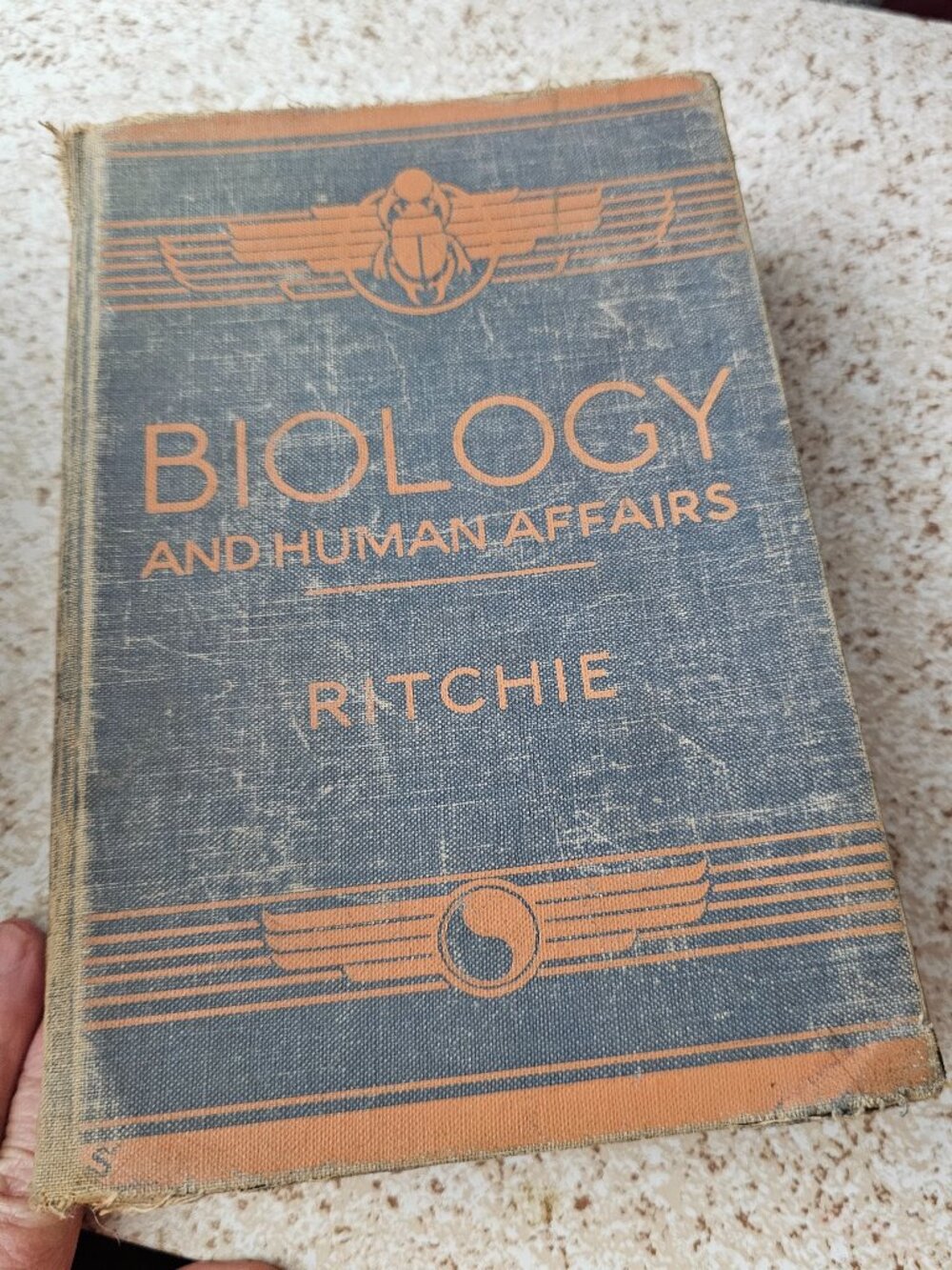 Biology & Human Affairs, Ritchie, 1941 Hardcover